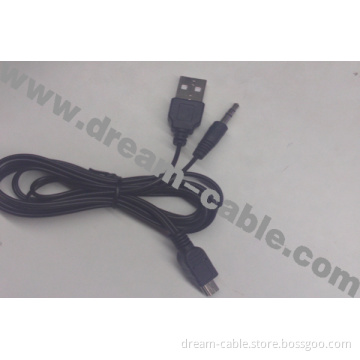 Mini USB Interface Cable for BMW with USB and Aux